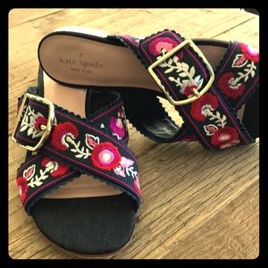 Kate spade flat sandals!!!!